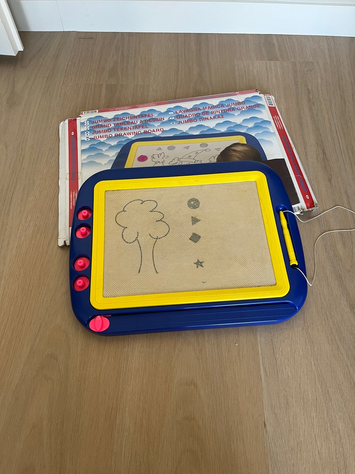 Jumbo Tekenbord - Magisch Tekenbord voor Kinderen, Ophalen of Verzenden, Gebruikt, Knutselen