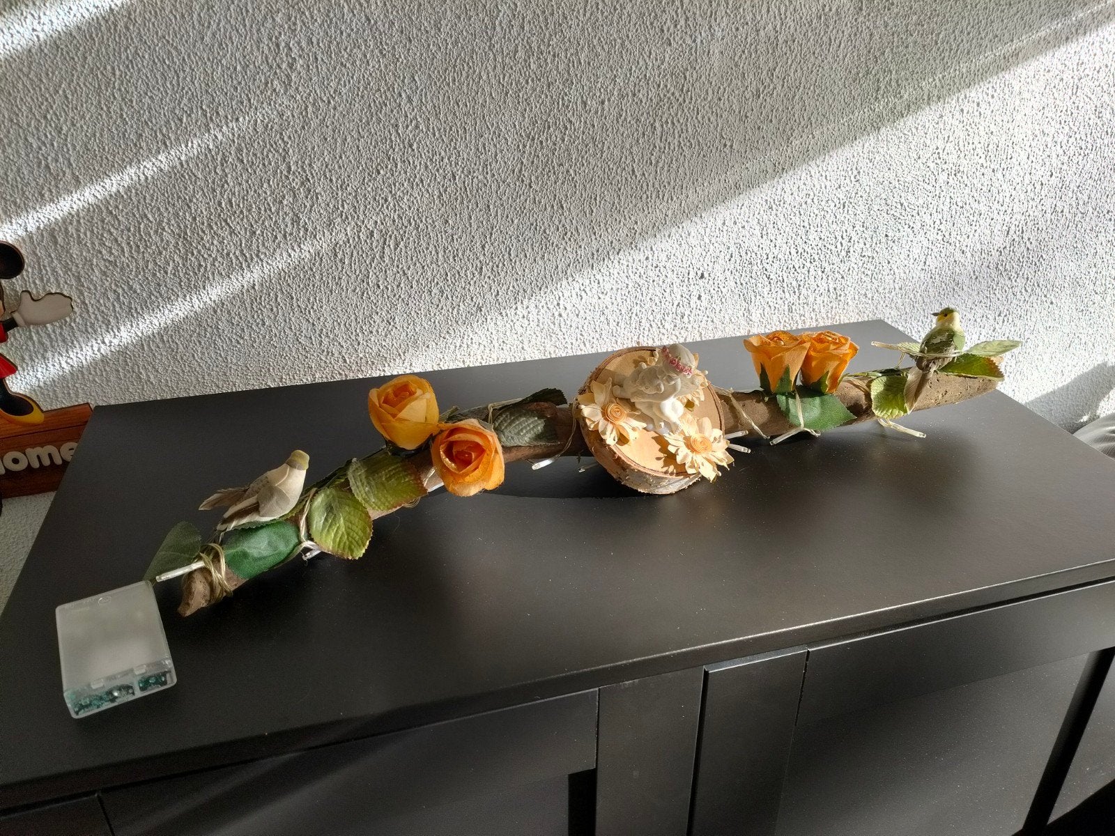 bloem stuk met engeltje, Ophalen of Verzenden, Nieuw