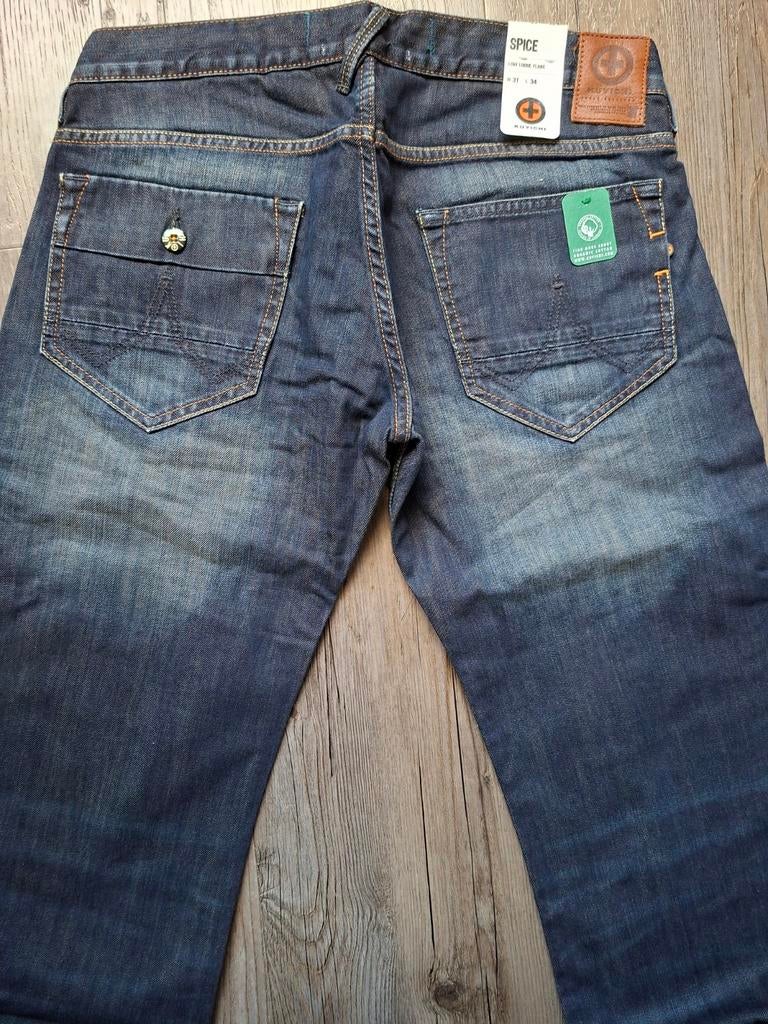 KUYICHI Spice low loose flared jeans W31 L34, Blauw, KUYICHI, Nieuw, Ophalen of Verzenden