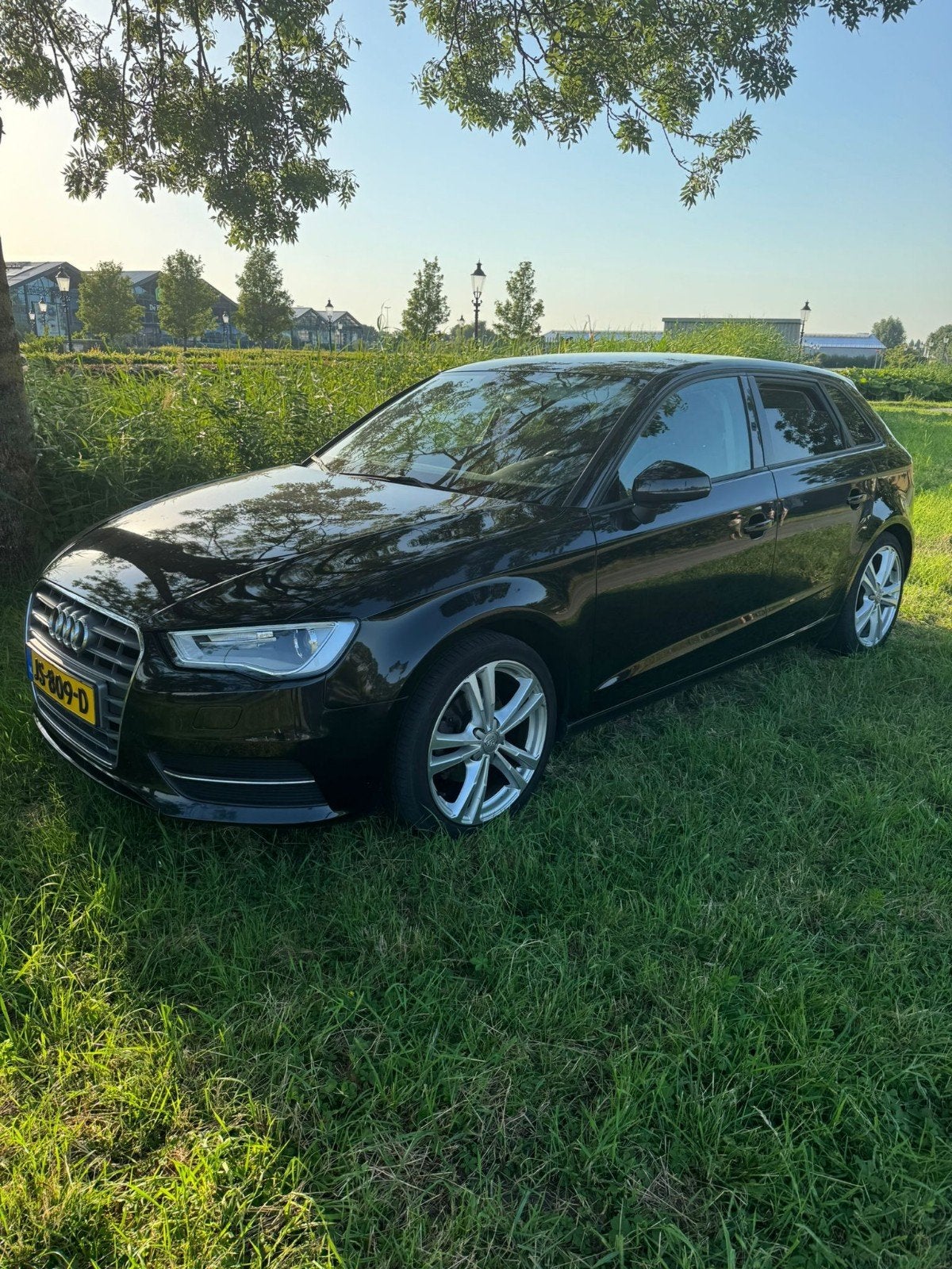 Audi A3 1.4 Tfsi 92KW Sportback S-tronic 2016 Zwart, Auto's, Audi, Zwart, Zwart, Origineel Nederlands, 1395 cc