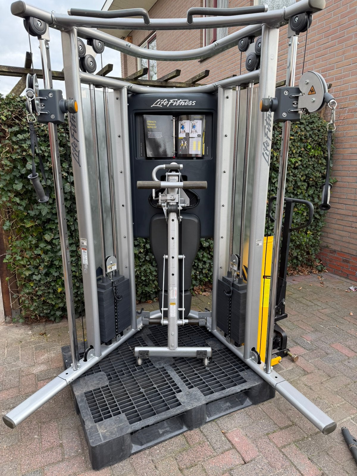 Dual pulley life fitness apparaat, Sport en Fitness, Ophalen of Verzenden, Zo goed als nieuw, Overige typen