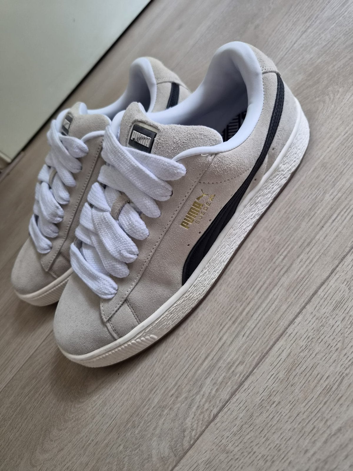 Puma suede XL met dikke veter, Ophalen, Zo goed als nieuw, Jongen, Schoenen
