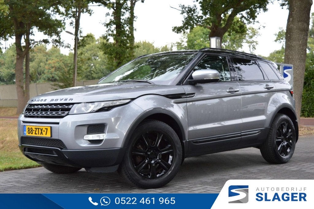 Land Rover Range Rover Evoque 2.0 Si 4WD Prestige - Leder|Na, Auto's, Land Rover, Automaat, Euro 5, Zwart, 4 cilinders