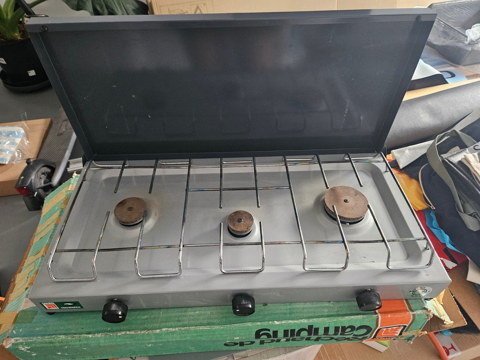 Gasstel met 3 pitten, Ophalen of Verzenden