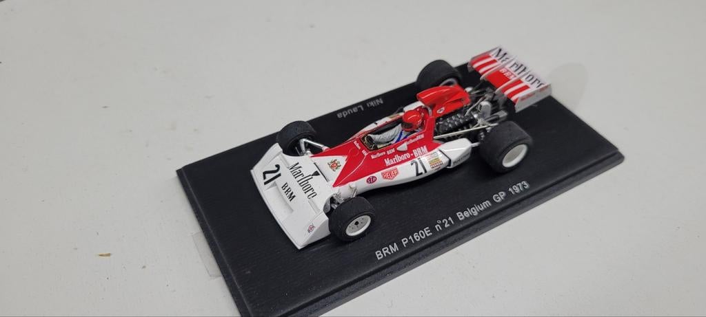 Spark BRM P160E Belgium GP 1973 Niki Lauda, Ophalen of Verzenden, Zo goed als nieuw, Auto, Overige merken