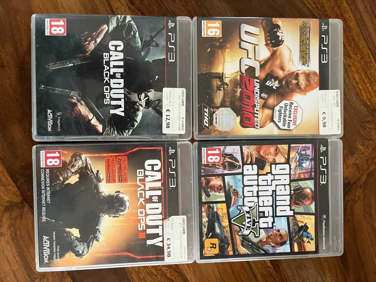 PS3 & PS Vita Games: Call of Duty, GTA V, FIFA, UFC, Ophalen, Gebruikt, Shooter, 1 speler