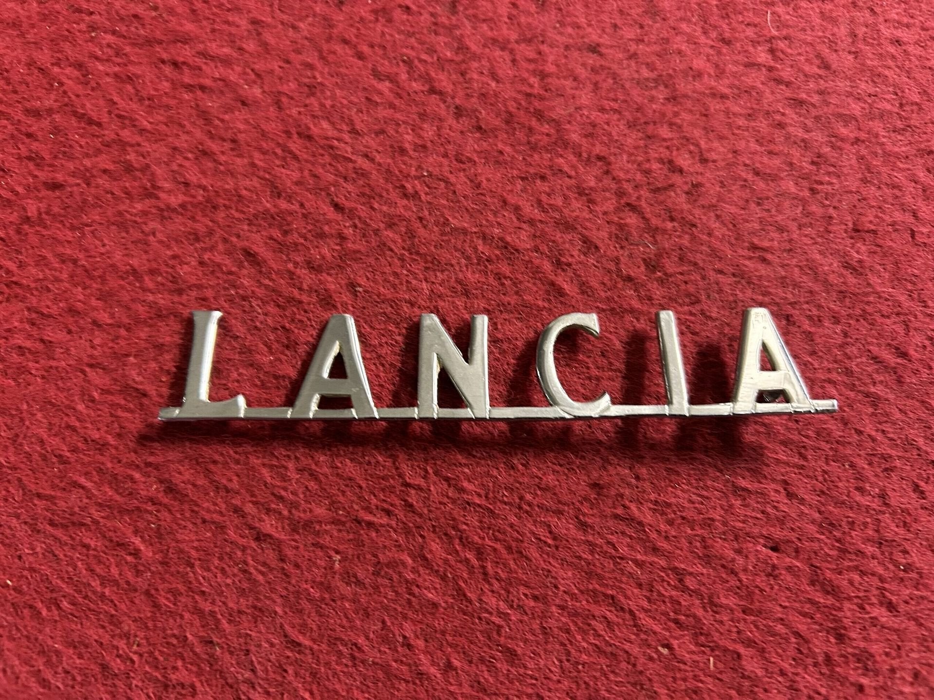 ”LANCIA” embleem, Gebruikt, -, -, Ophalen of Verzenden