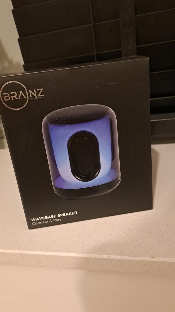 Nieuw in doos: coole Brainz wavebase speaker, Audio, Tv en Foto, Luidsprekers, Overige merken, Overige typen, Nieuw, Ophalen of Verzenden