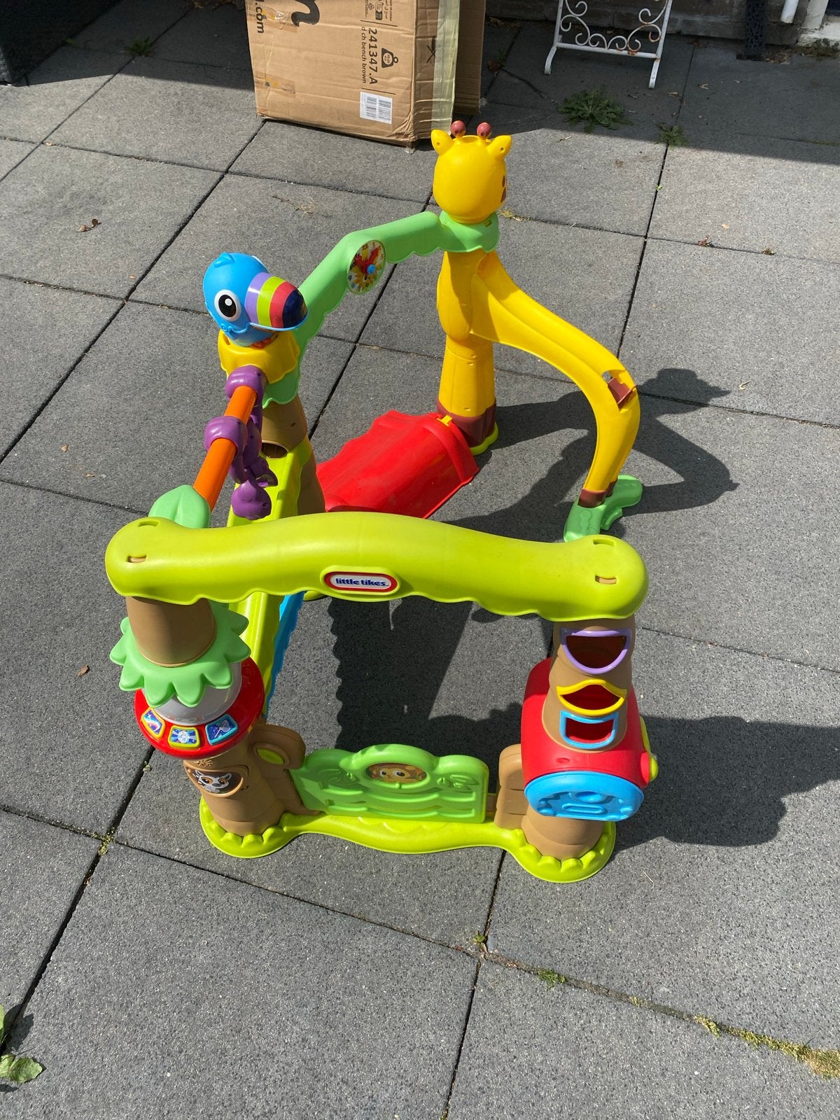 Little Tikes Klimtoestel met Glijbaan en Activiteiten, Ophalen of Verzenden, Gebruikt, Glijbaan