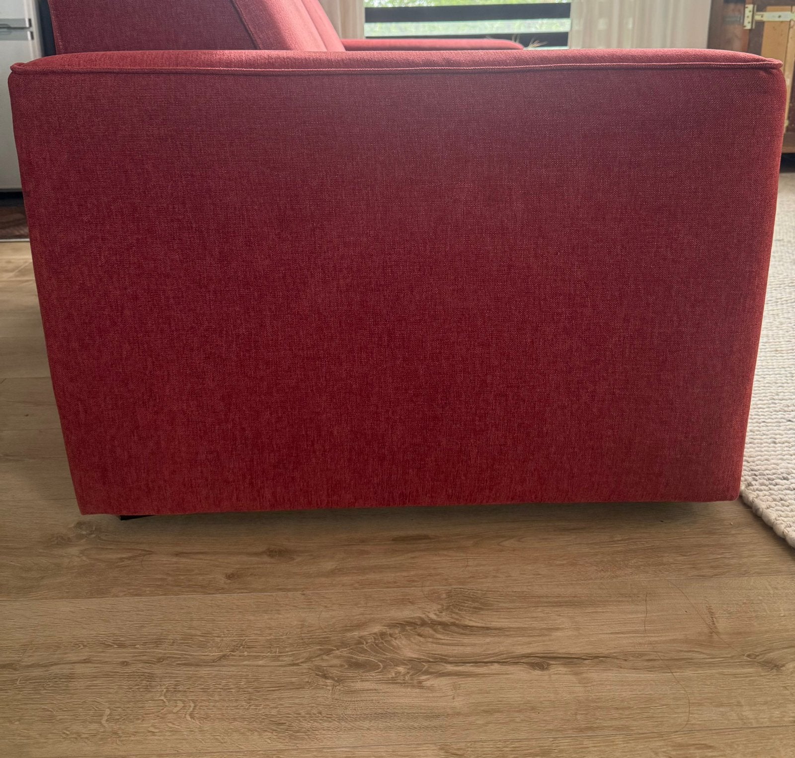 comfortabele bank met pocketvering, Ophalen, Zo goed als nieuw, Overige materialen, 70 cm of meer