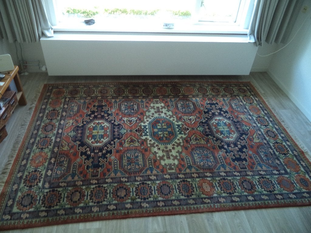 geweven axminster karpet/tapijt, Ophalen, Gebruikt, 150 tot 200 cm, 200 cm of meer
