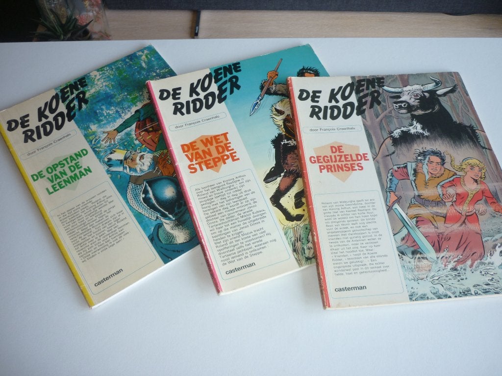 Casterman / Craenhals: 3x Koene Ridder, Boeken, Meerdere stripboeken, Ophalen of Verzenden, Gelezen