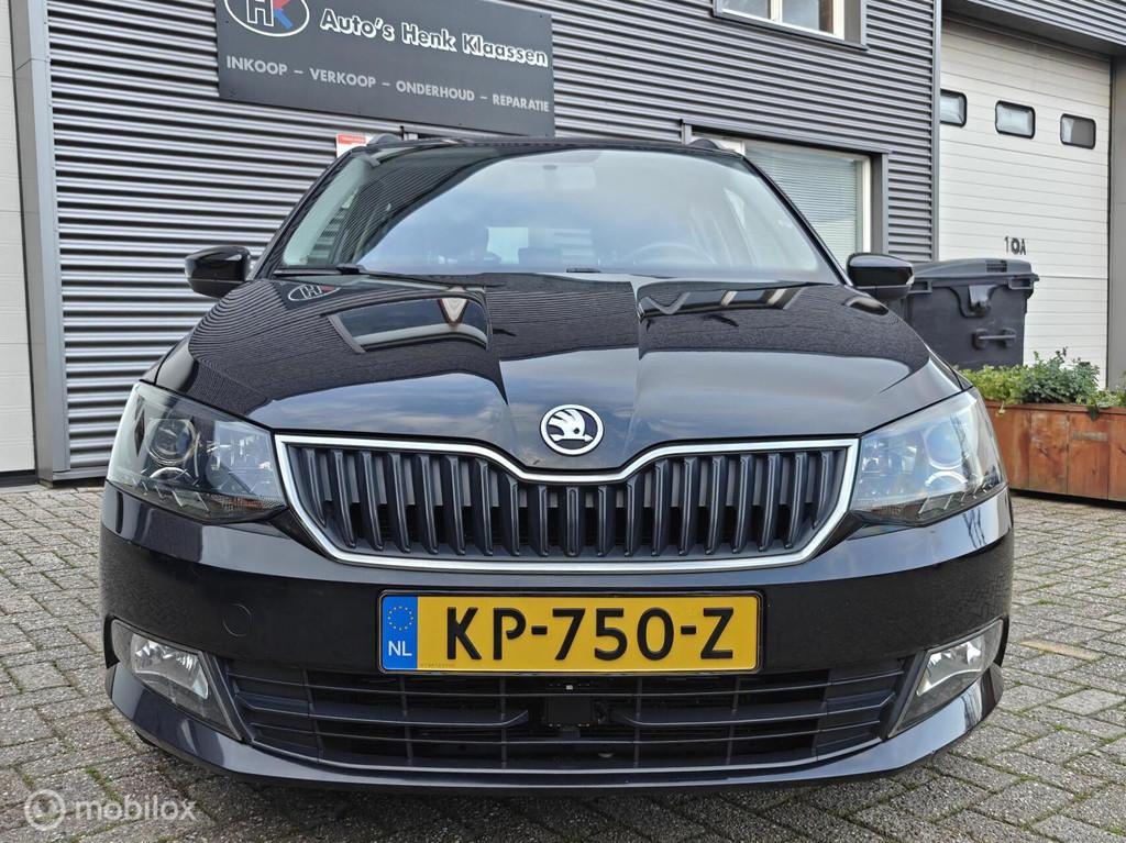 Skoda Fabia Combi 1.2TSi 90pk JOY Airco Cruisecontrol LMvelg, Auto's, Skoda, Euro 6, 4 cilinders, Zwart, Origineel Nederlands