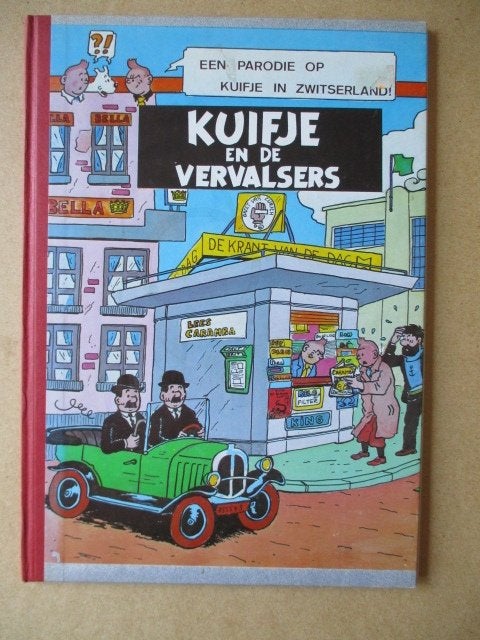 ad000331 kuifje - kuifje en de vervalsers hc, Boeken, Eén stripboek, Ophalen, Gelezen