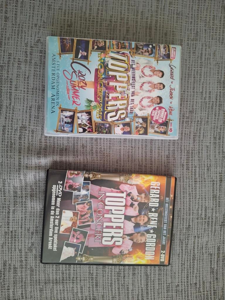 Toppers In Concert DVD's - Crazy Summer & In Concert, Alle leeftijden, Ophalen of Verzenden, Gebruikt