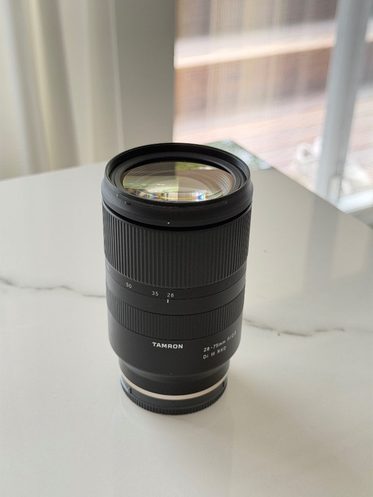 Tamron 28-75mm F/2.8 Di III RXD for Sony E-mount, Ophalen, Zo goed als nieuw, Sony E-mount, Autofocus