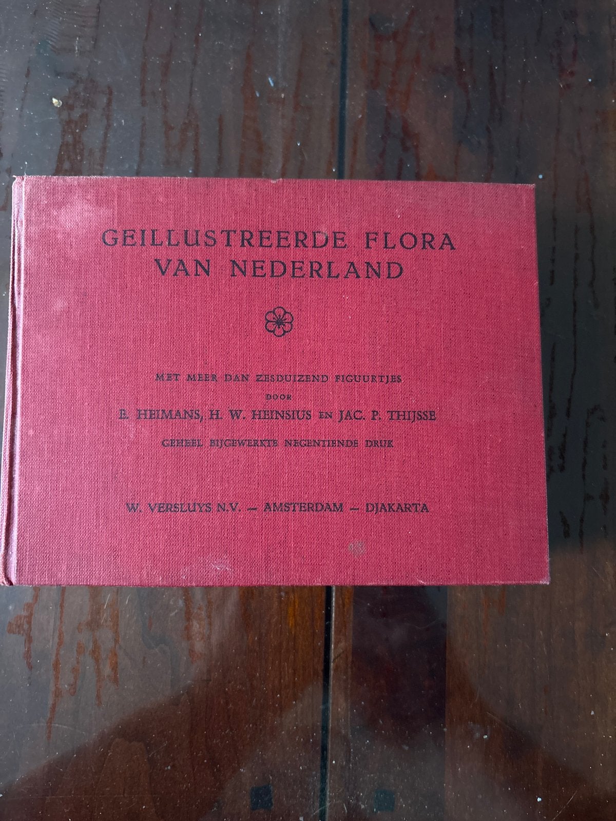 Geïllustreerde Flora van Nederland - 1956, Ophalen of Verzenden, Gelezen, Bloemen, Planten en Bomen