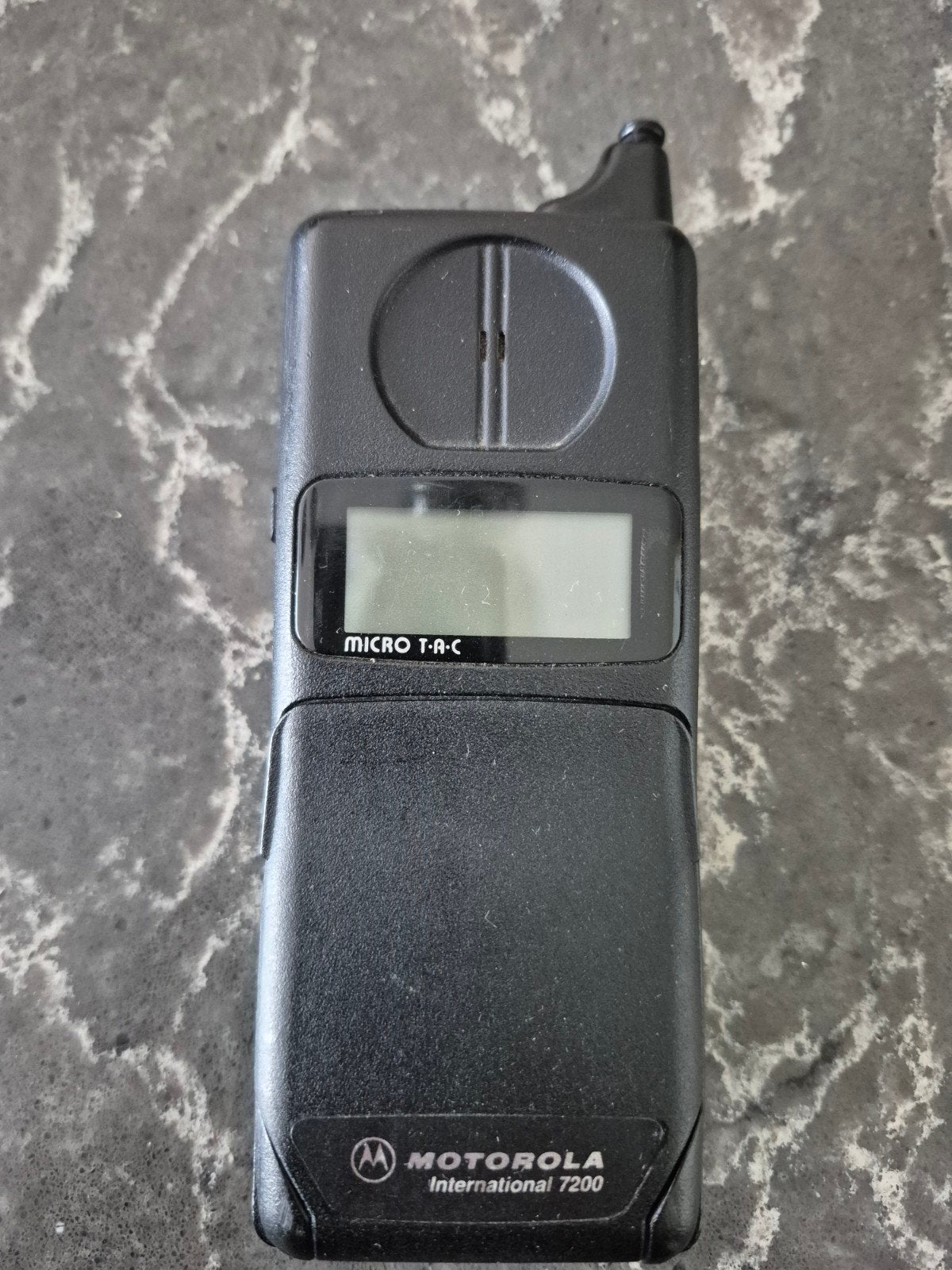 Motorola International 7200 Micro T-A-C - Vintage Telefoon, Telecommunicatie, Mobiele telefoons | Motorola, Gebruikt, Geen camera