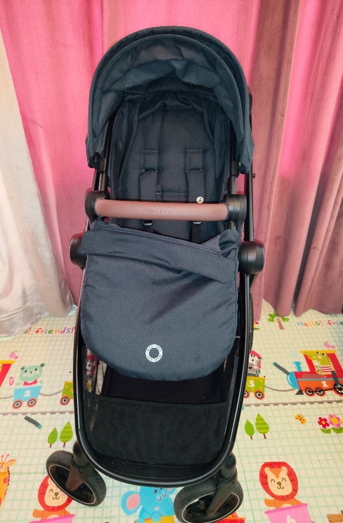 Maxi cosi Zelia 3 stroller and car seat and all accessories, Ophalen, Zo goed als nieuw, Combiwagen, Met autostoeltje