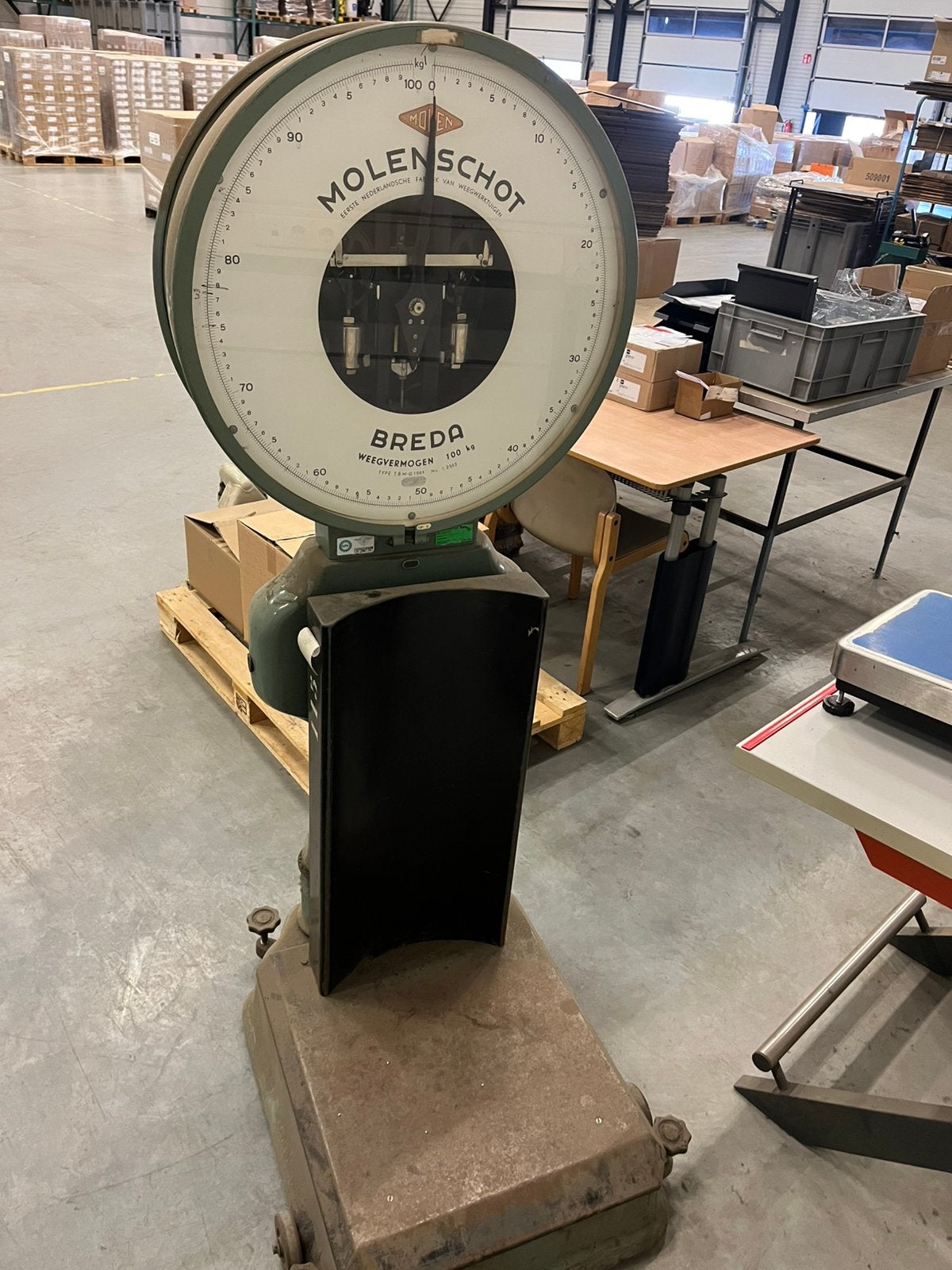 Molenschot Weegschaal, Ophalen, Gebruikt, Personenweegschaal, 100 kg of meer