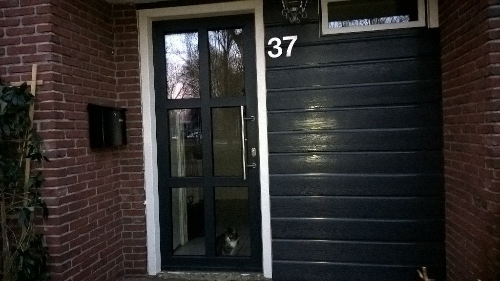 Deuren ook automatische deurdwanger en automa. sloten., 100 tot 120 cm, Nieuw, Ophalen of Verzenden, Buitendeur