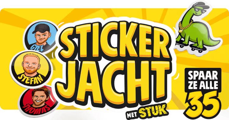 2 Jumbo StukTV spaaractie posters en 10 pakjes stickers, Verzamelen, Jumbo, Ophalen of Verzenden