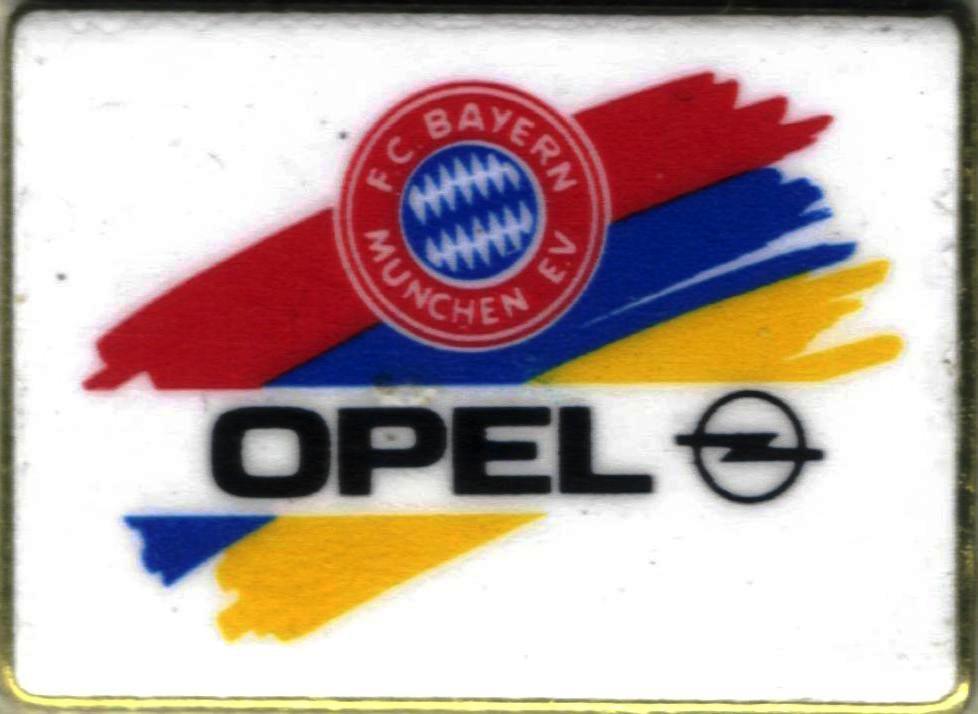 Opel Bayern München pin, Verzamelen, Speldjes, Pins en Buttons, Verzenden, Nieuw, Transport, Speldje of Pin