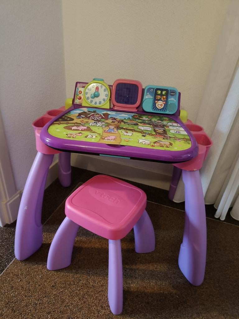 Vtech activiteiten tafel, Ophalen of Verzenden, Gebruikt, 2 tot 4 jaar