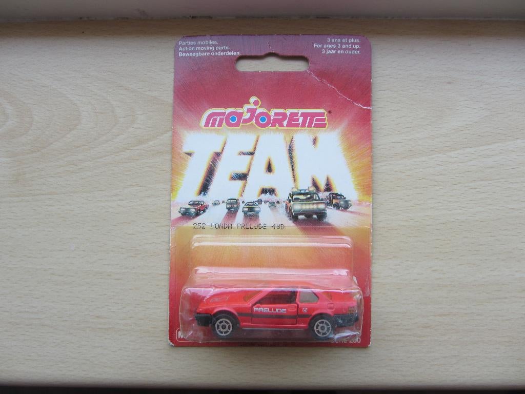 Majorette Honda Prelude, Ophalen of Verzenden, Nieuw, Auto
