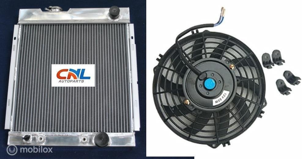 Radiator +fan for 1964-1966 FORD MUSTANG V8 Engine AT/MT