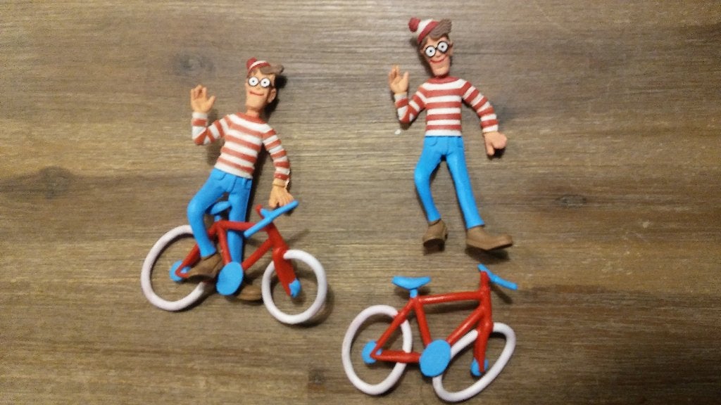 Waar is Wally Wallie strip puzzel pvc figuren Star Toys, Ophalen of Verzenden, Zo goed als nieuw