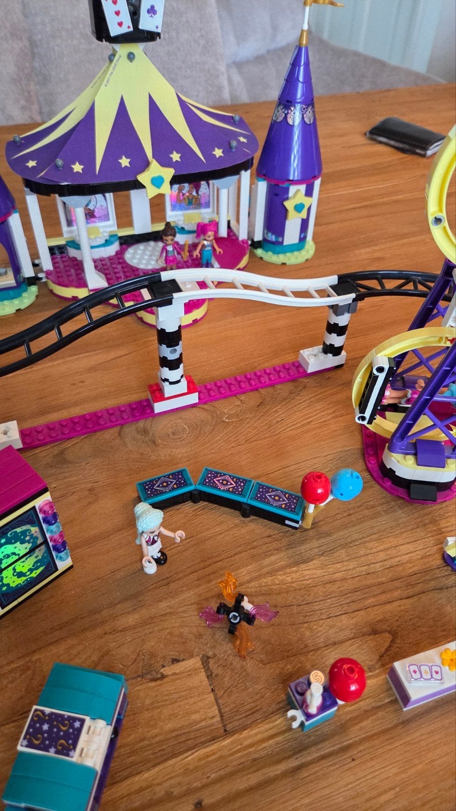 Lego Friends 41685 Magische Kermisachtbaan, Ophalen of Verzenden, Gebruikt