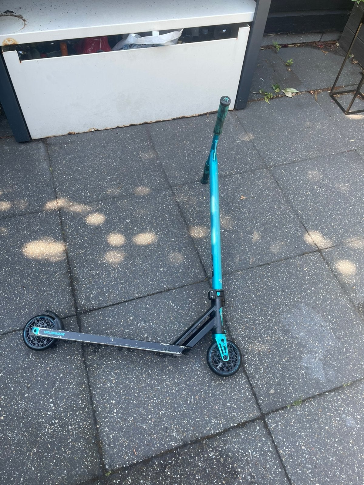 Custom triad/oath stuntstep, Fietsen en Brommers, Steps, Ophalen, Zo goed als nieuw, Gewone step