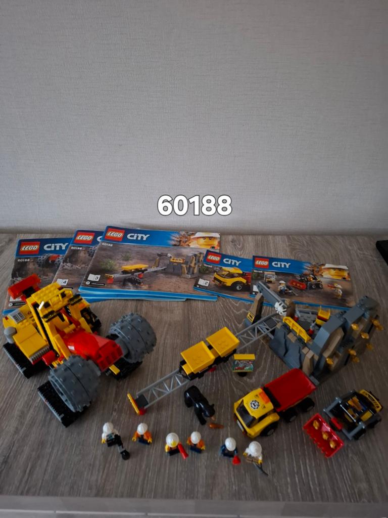 LEGO City 60188, Ophalen of Verzenden, Zo goed als nieuw