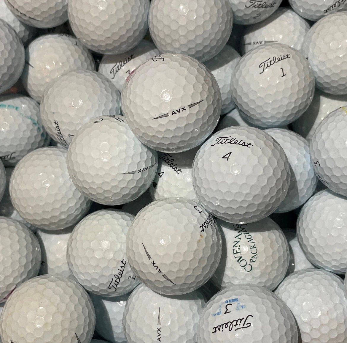 50 nette Titleist AVX golfballen, Ophalen of Verzenden, Zo goed als nieuw, Bal(len), Overige merken
