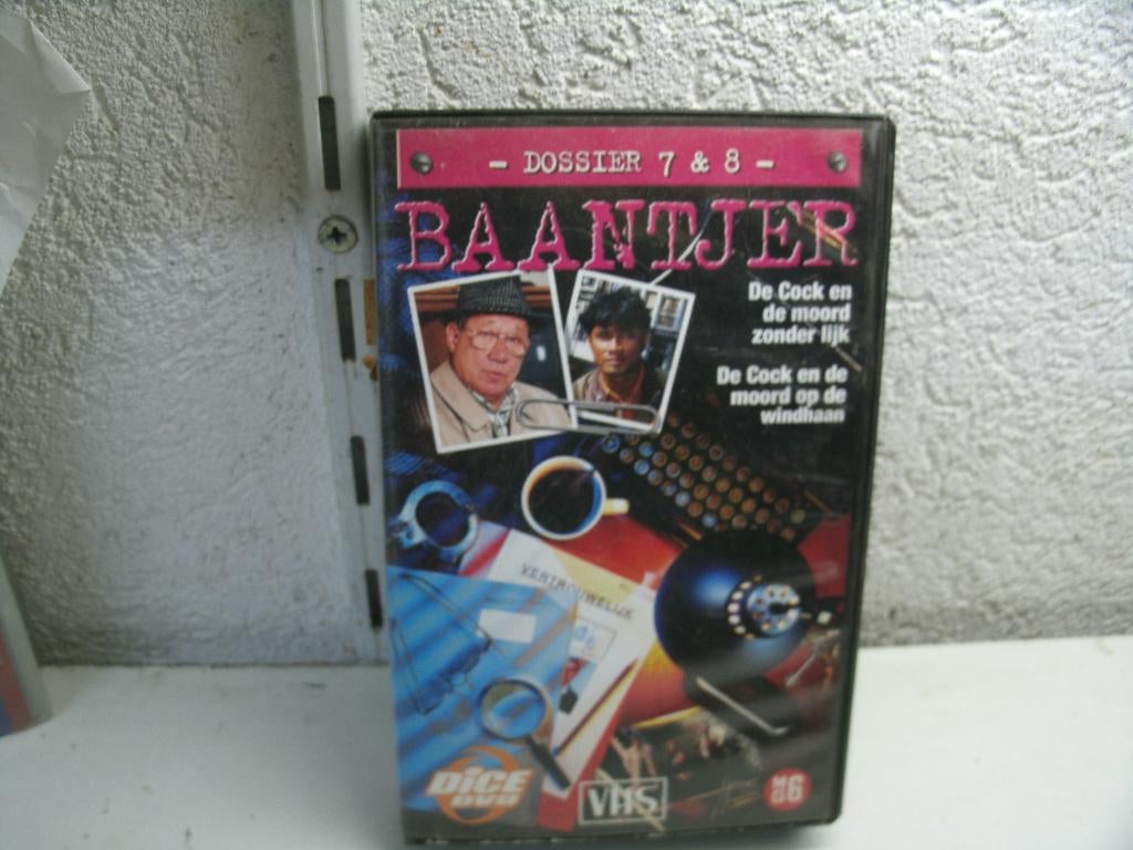 vhs 35a baantjer 7-8, Alle leeftijden, Ophalen of Verzenden, Zo goed als nieuw, Actie en Avontuur