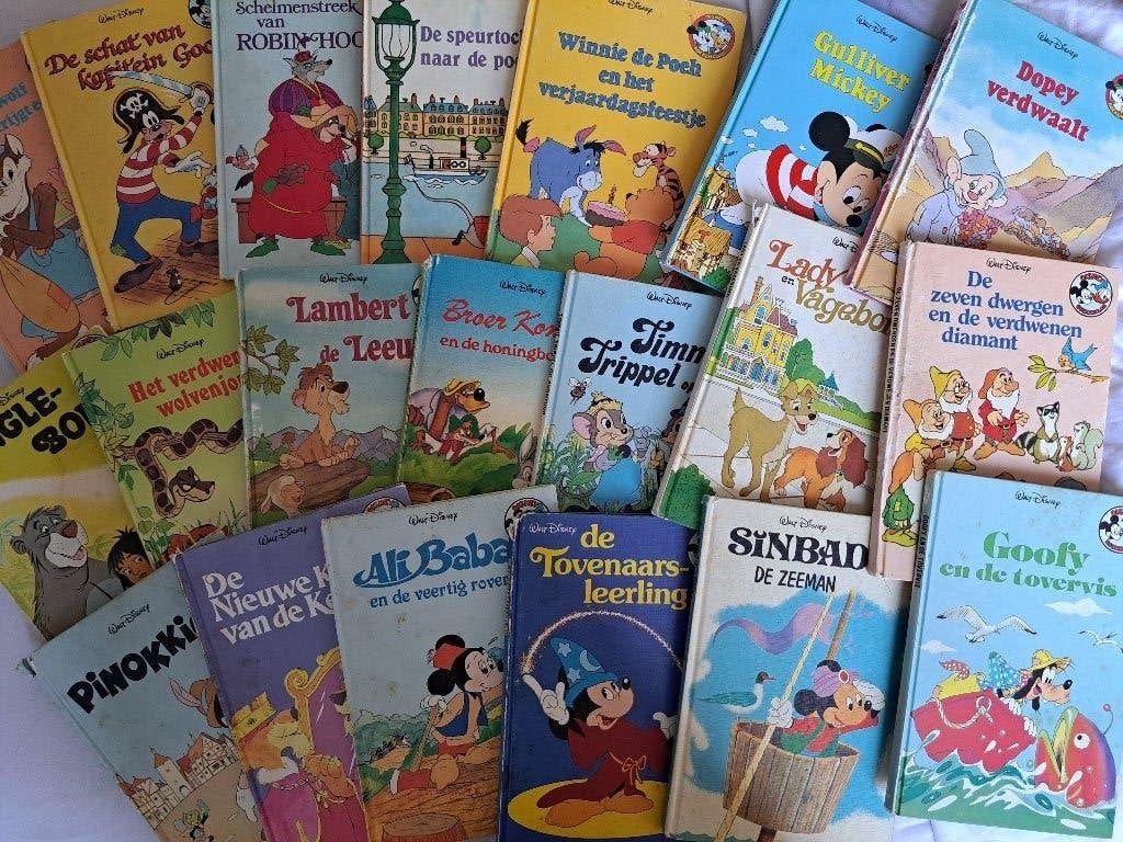 Oude disney boekjes jaren 70/80, Ophalen, Overige figuren, Gebruikt, Overige typen