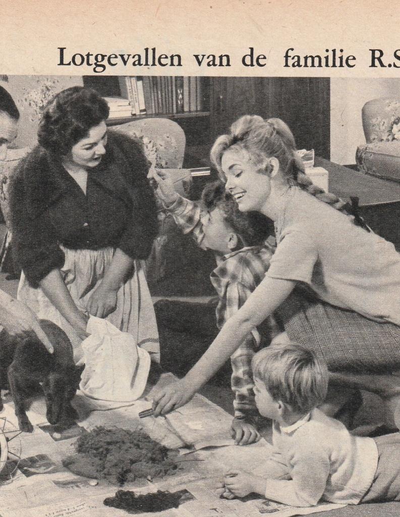 Retro reclame 1960 Erres Jumbo stofzuiger jongetjes, Verzenden, Overige typen