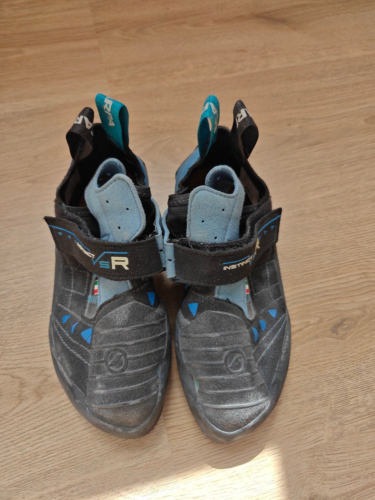 Scarpa Instinct VSR Klimschoenen Maat 42, Ophalen of Verzenden, Zo goed als nieuw, Klimsportschoenen