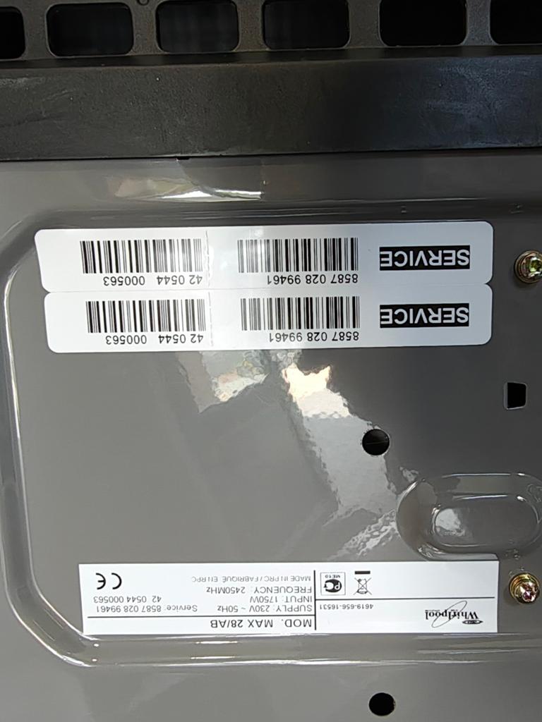Whirlpool combi magnetron., Ophalen of Verzenden, Zo goed als nieuw