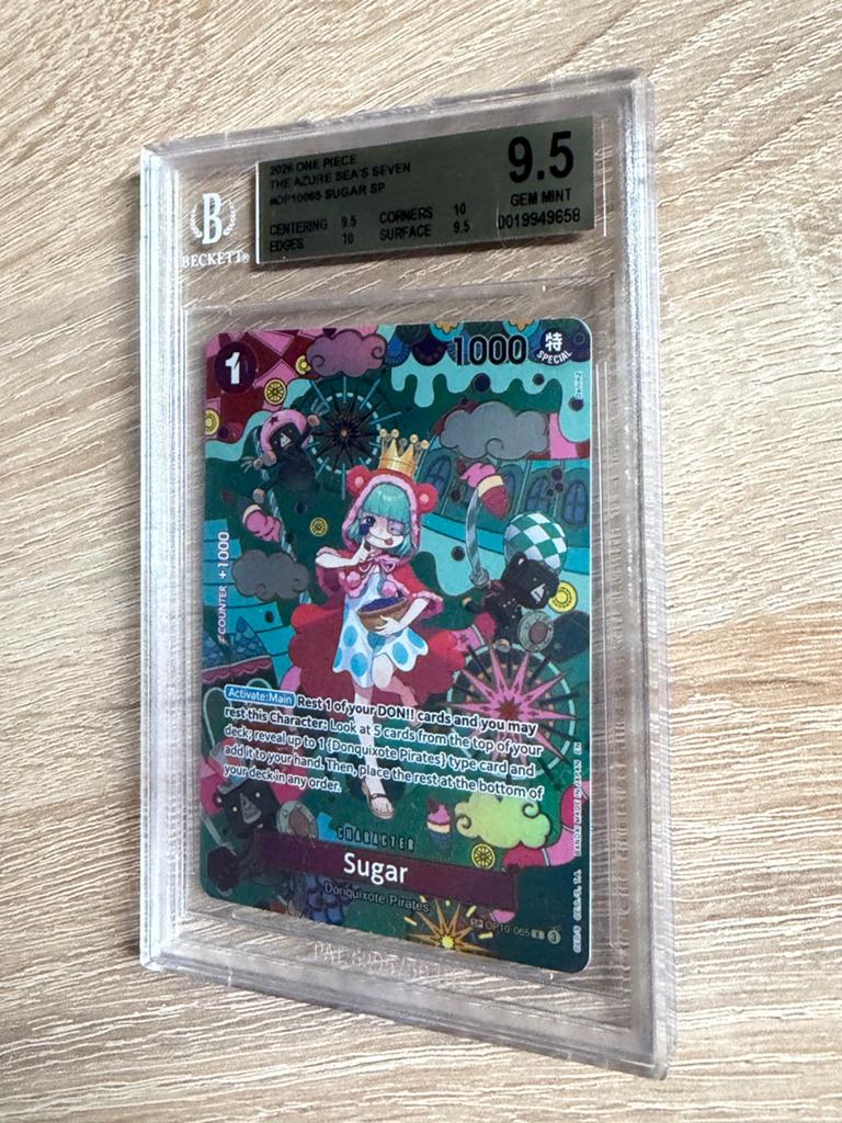One Piece Card Game Sugar SP OP01-065 BGS 9.5 Gem Mint   Verzamelkaartspellen | Overige  Marktplaats