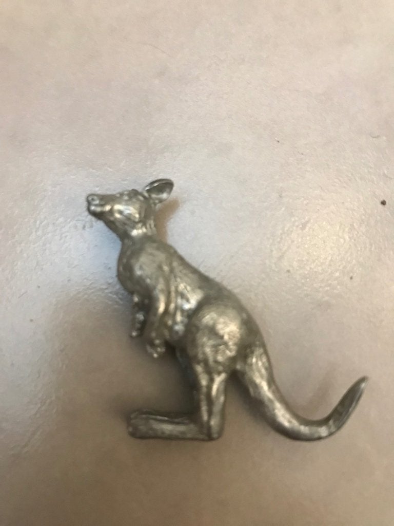 Metalen Kangoeroe Beeldje - Decoratief, Ophalen of Verzenden