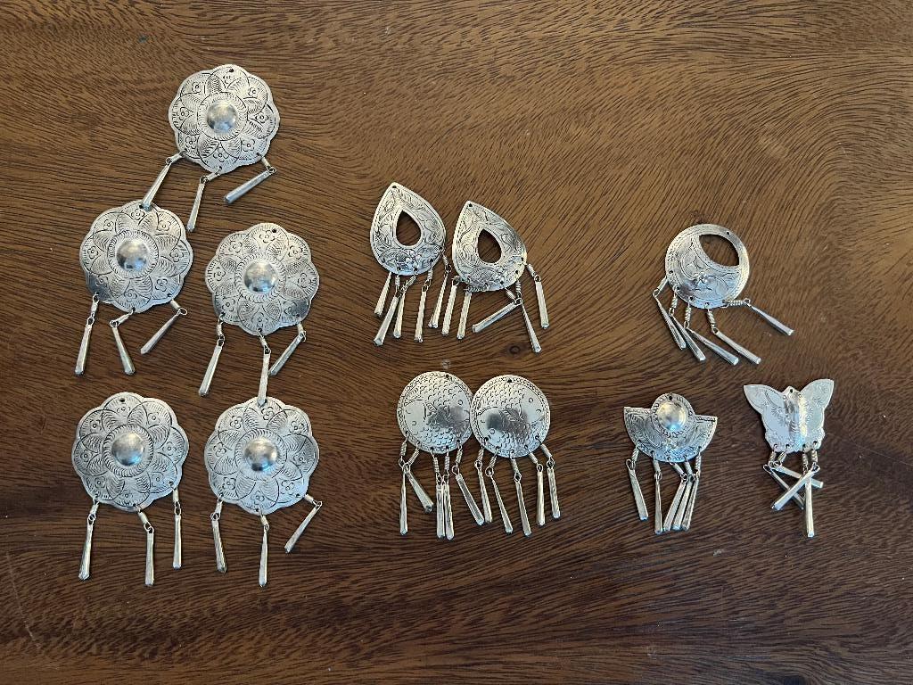 Prachtige Miao Silver Sieraden Hangers Te Koop!, Ophalen of Verzenden, Zilver, Overige typen