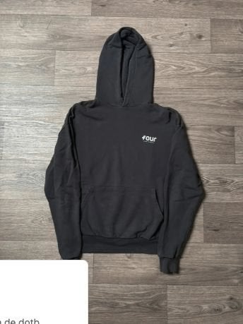 Four Amsterdam Hoodie donkergrijs XS, Verzenden, Zo goed als nieuw, Maat 46 (S) of kleiner, Grijs