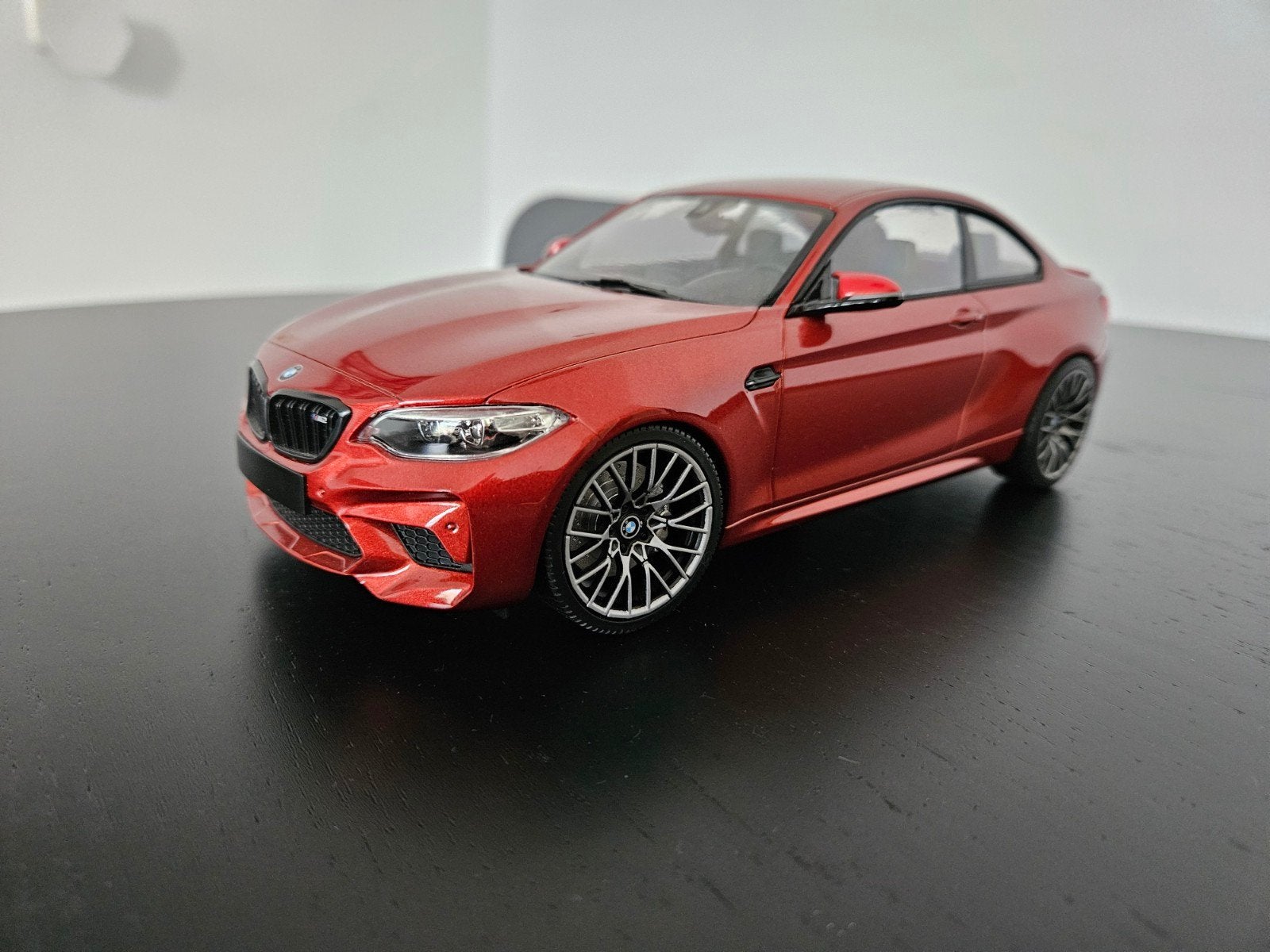 1:18 BMW M2 F87 Competition Minichamps, Ophalen of Verzenden, Zo goed als nieuw, Auto, MiniChamps