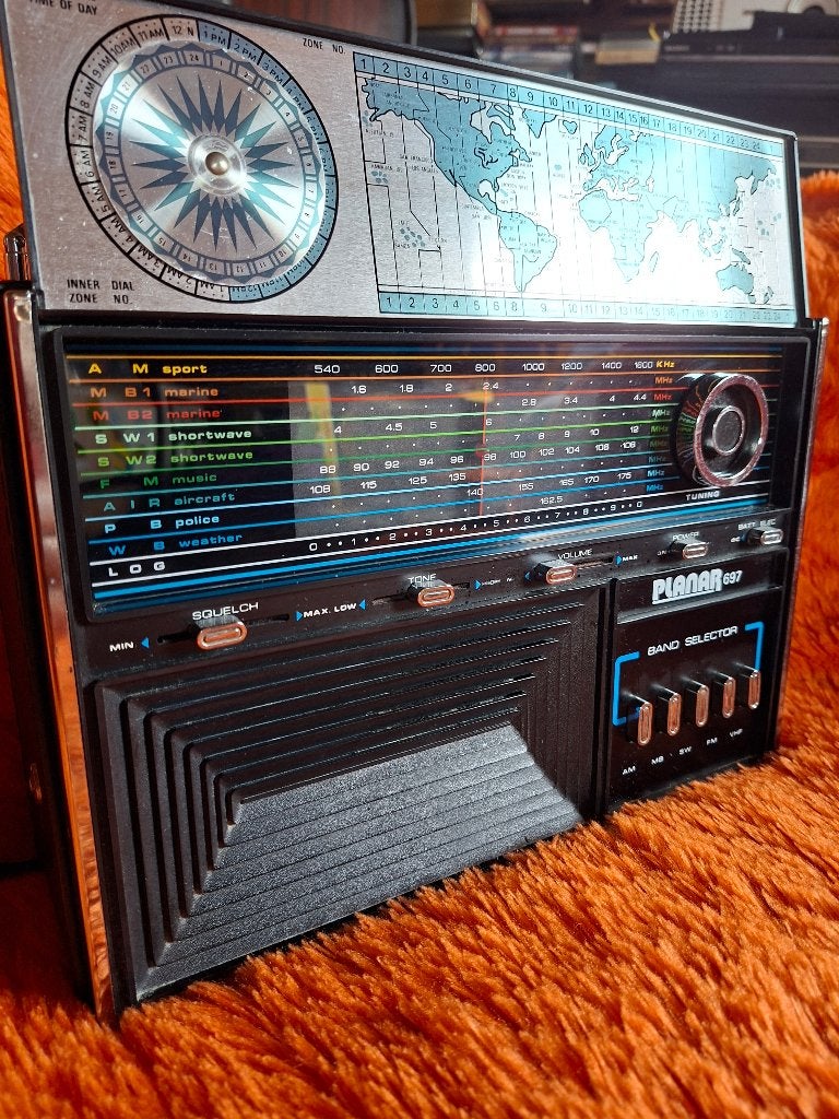 Vintage wereldontvanger PLANAD 697, Ophalen of Verzenden