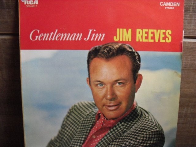 Jim Reeves "Gentleman Jim" LP, LP, Ophalen of Verzenden, 12 inch, Inclusief binnenhoes