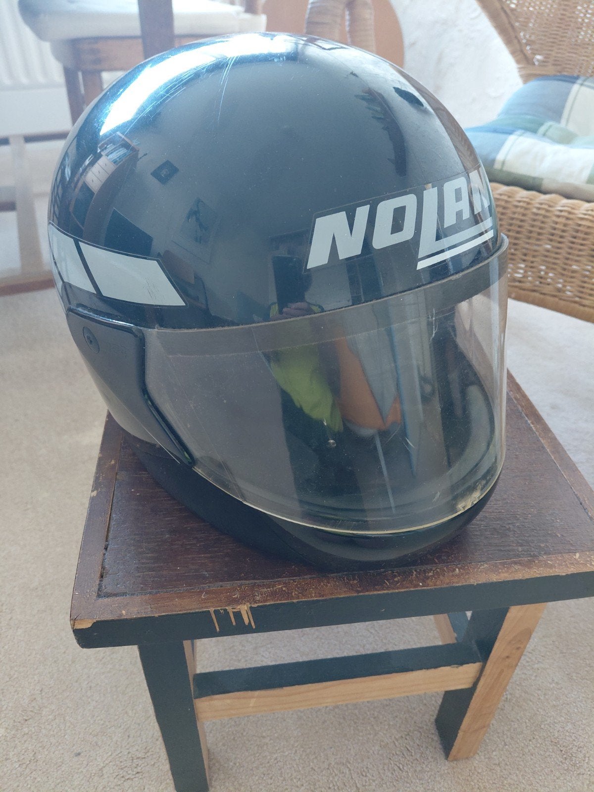 Nolan helm uit 1986 - Decoratie/Showobject, Ophalen of Verzenden, Tweedehands, Integraalhelm, Nolan
