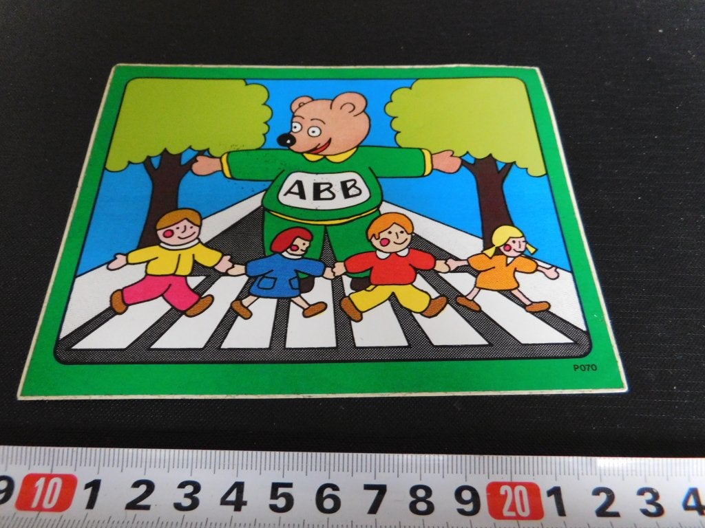 sticker ABB verzekeringen  LK2089, Ophalen of Verzenden, Zo goed als nieuw