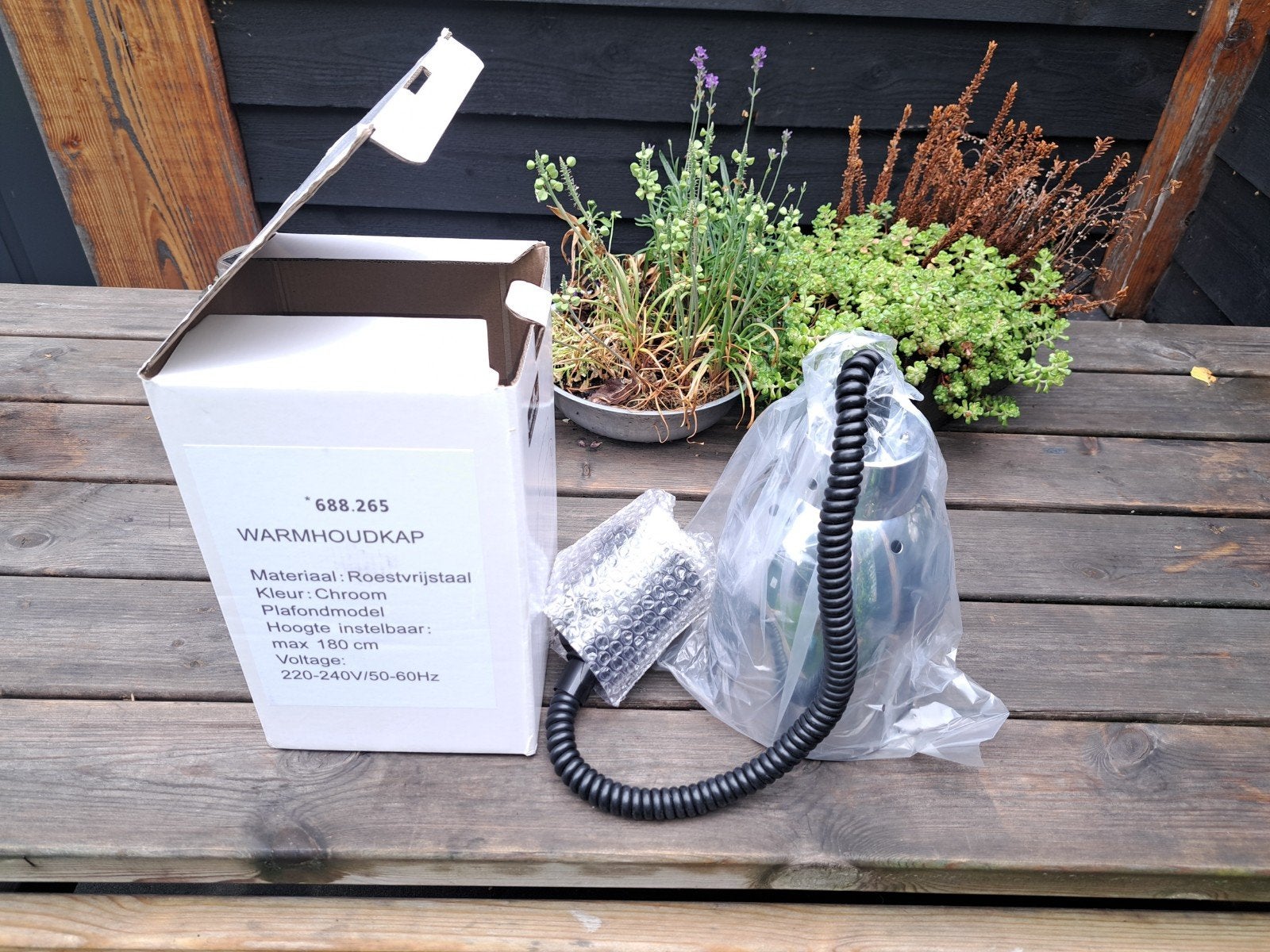Warmtelamp armatuur, Tuin en Terras, Ophalen of Verzenden, Nieuw